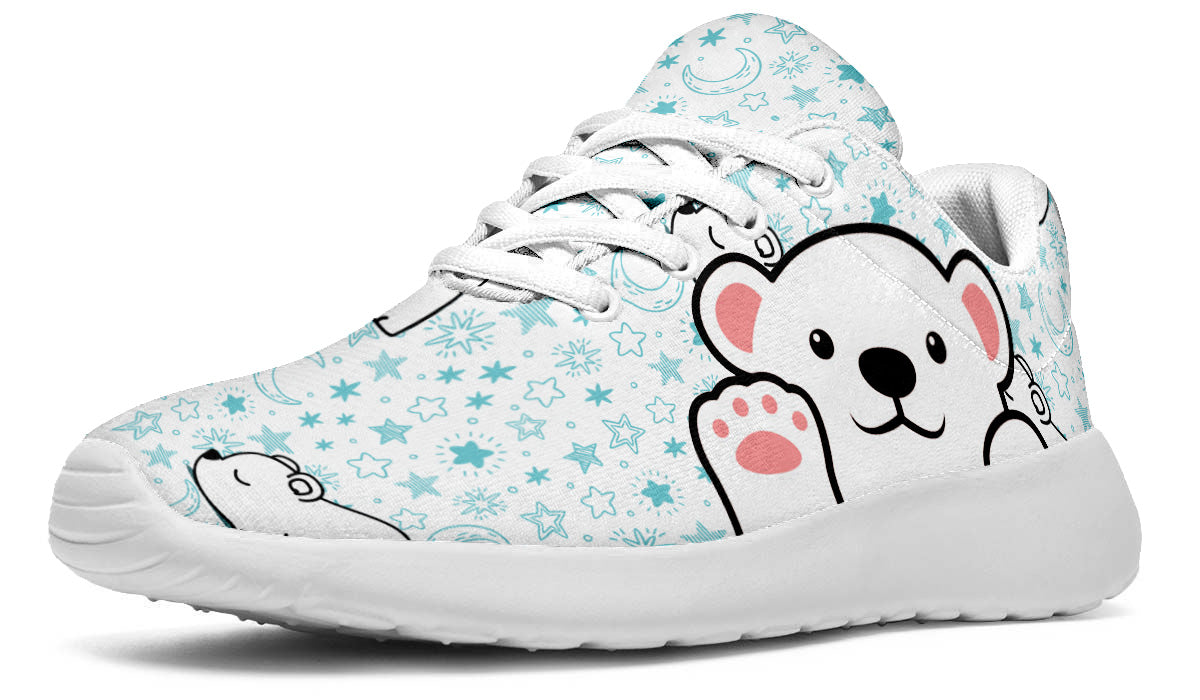 Polar Bear Starry Doodle Shoes