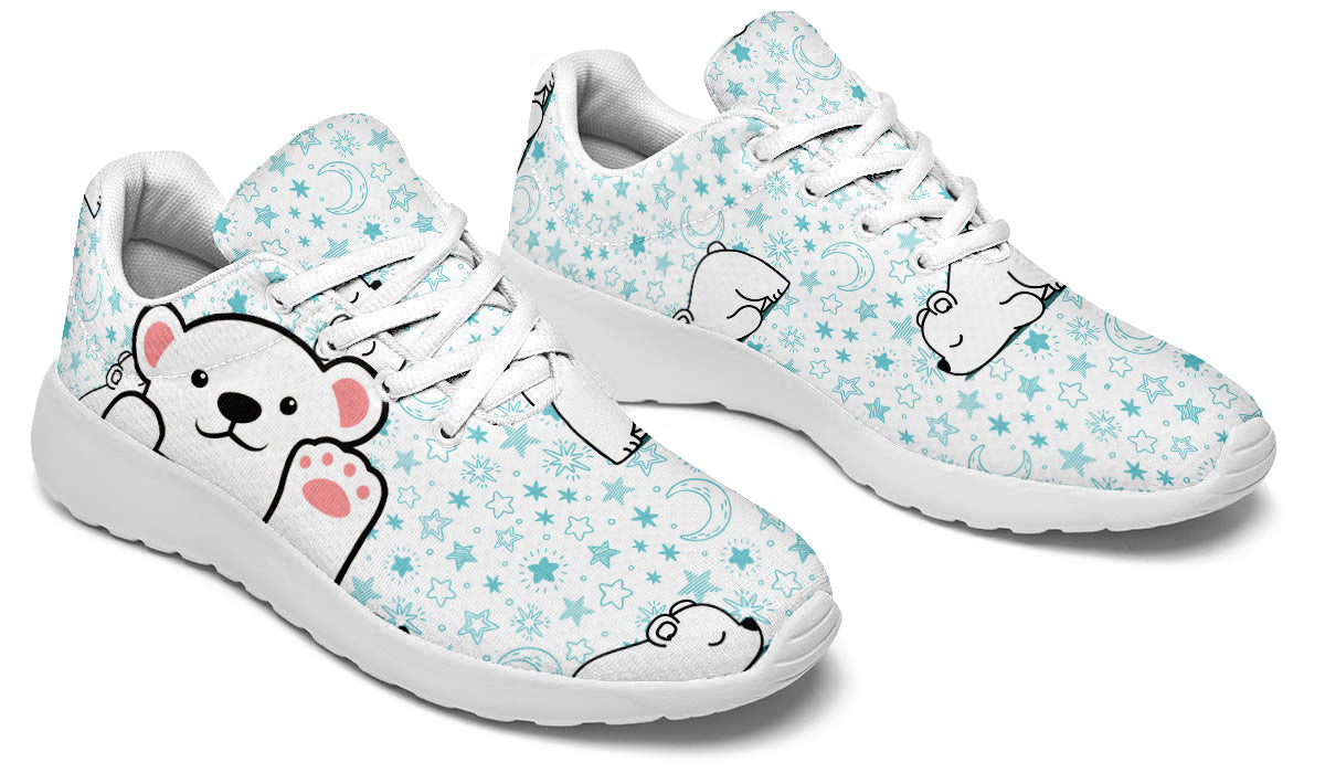 Polar Bear Starry Doodle Shoes