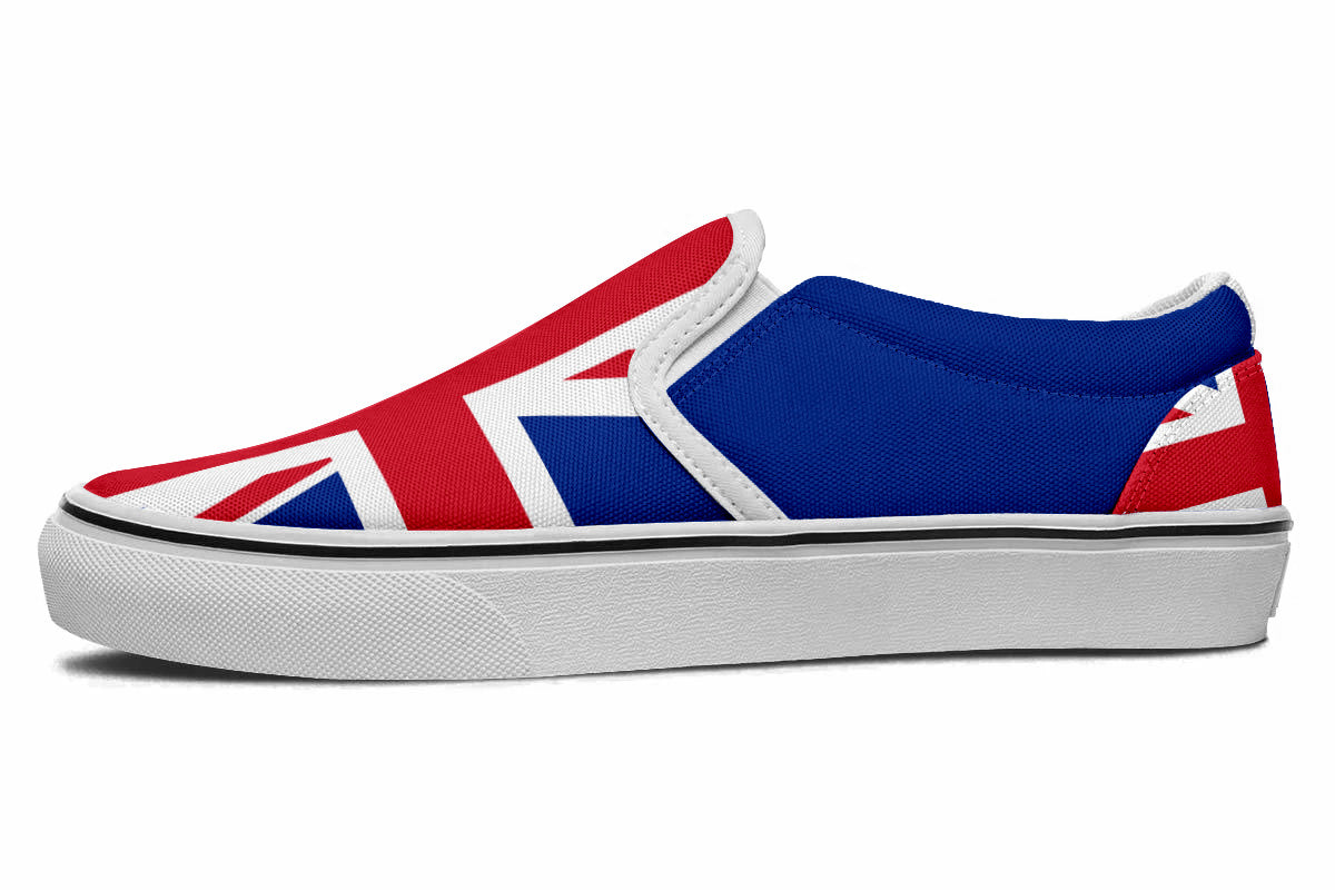 Union Jack Slip Ons
