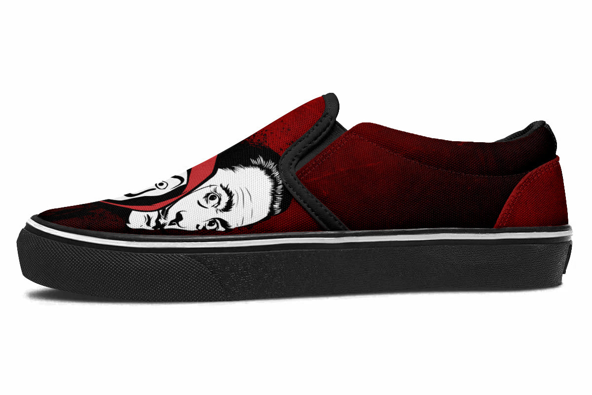 Salvador Dali Slip Ons