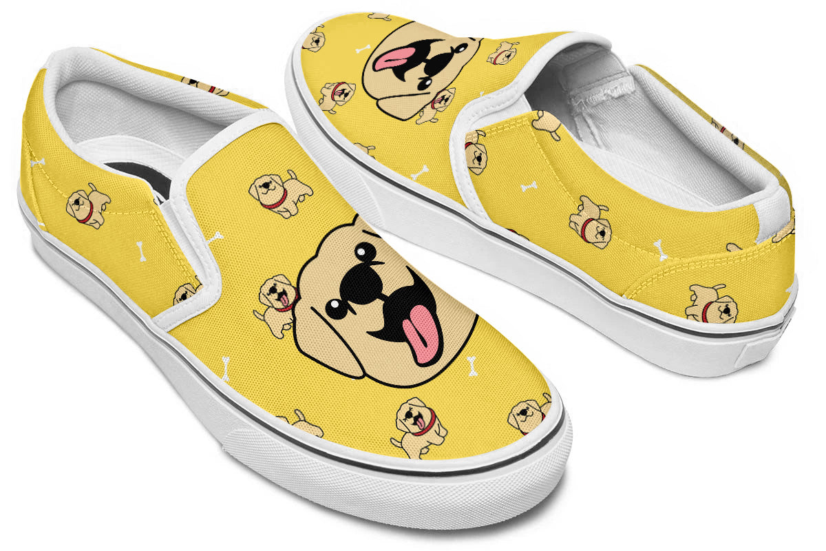 Labrador Doodle Slip Ons