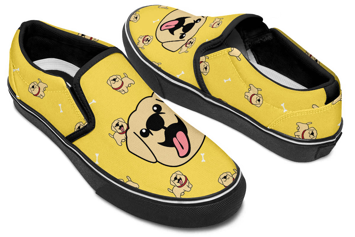 Labrador Doodle Slip Ons