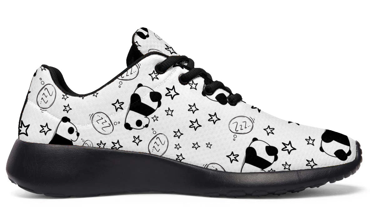 Lazy Panda Doodle Shoes