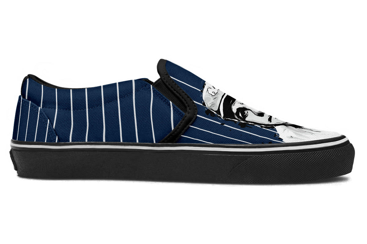 Babe Ruth Slip Ons