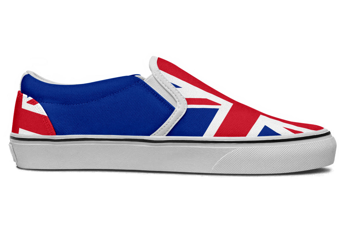 Union Jack Slip Ons