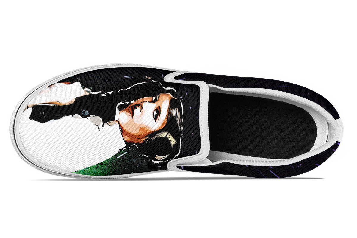 PRINCESS LEIA SLIP ONS