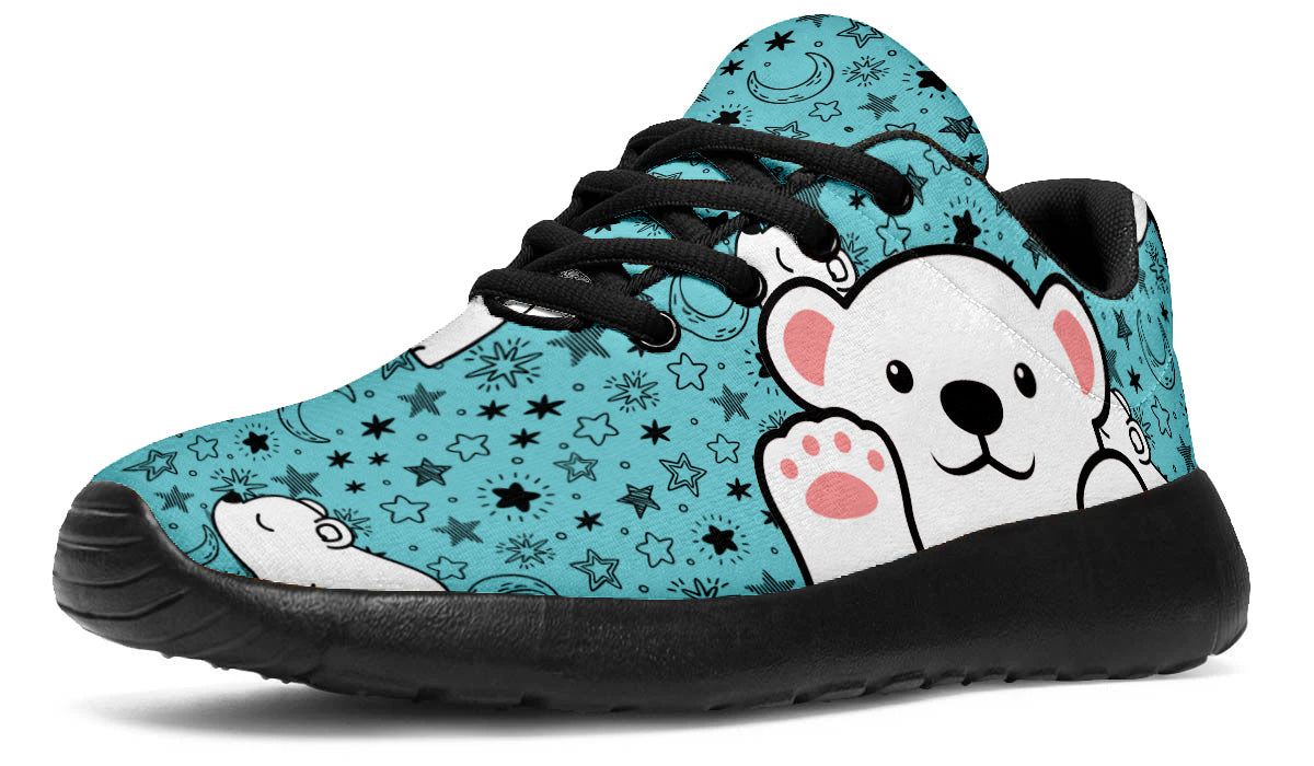 Polar Bear Starry Doodle Shoes