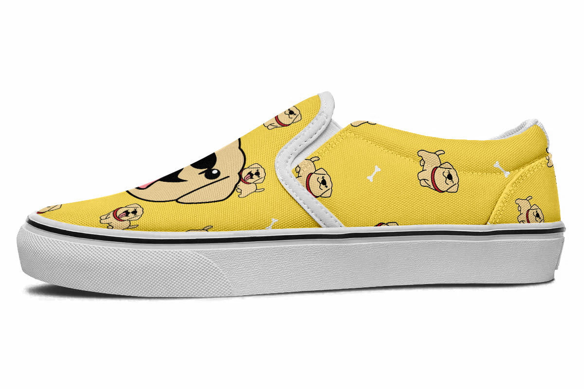 Labrador Doodle Slip Ons