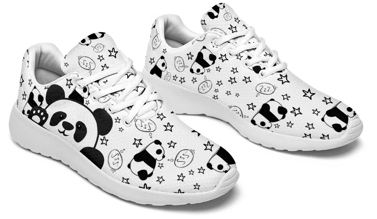 Lazy Panda Doodle Shoes