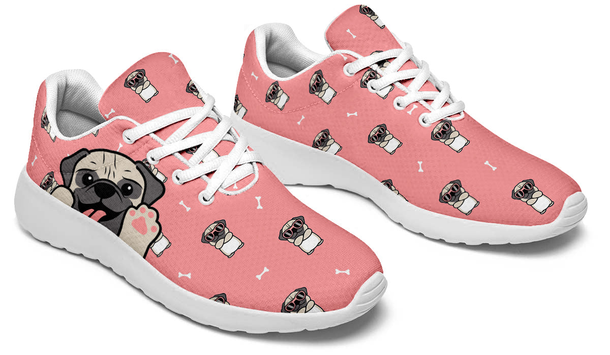 Pug Doodle Shoes