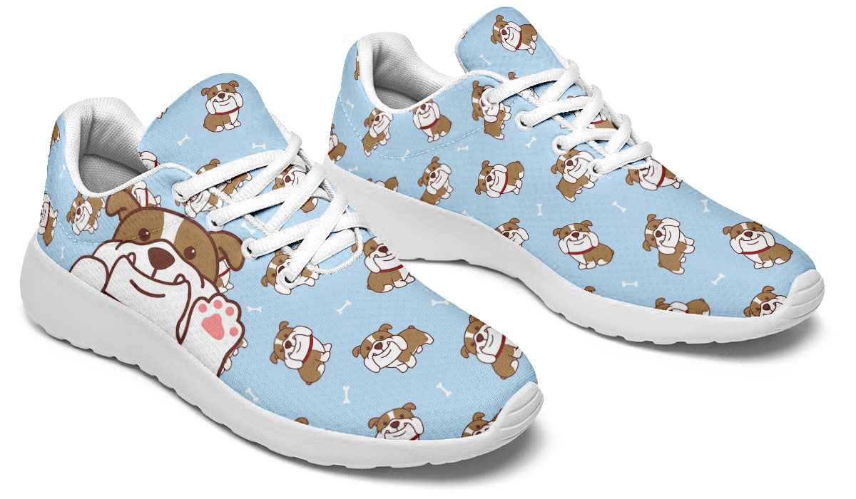 English Bulldog Doodle Shoes