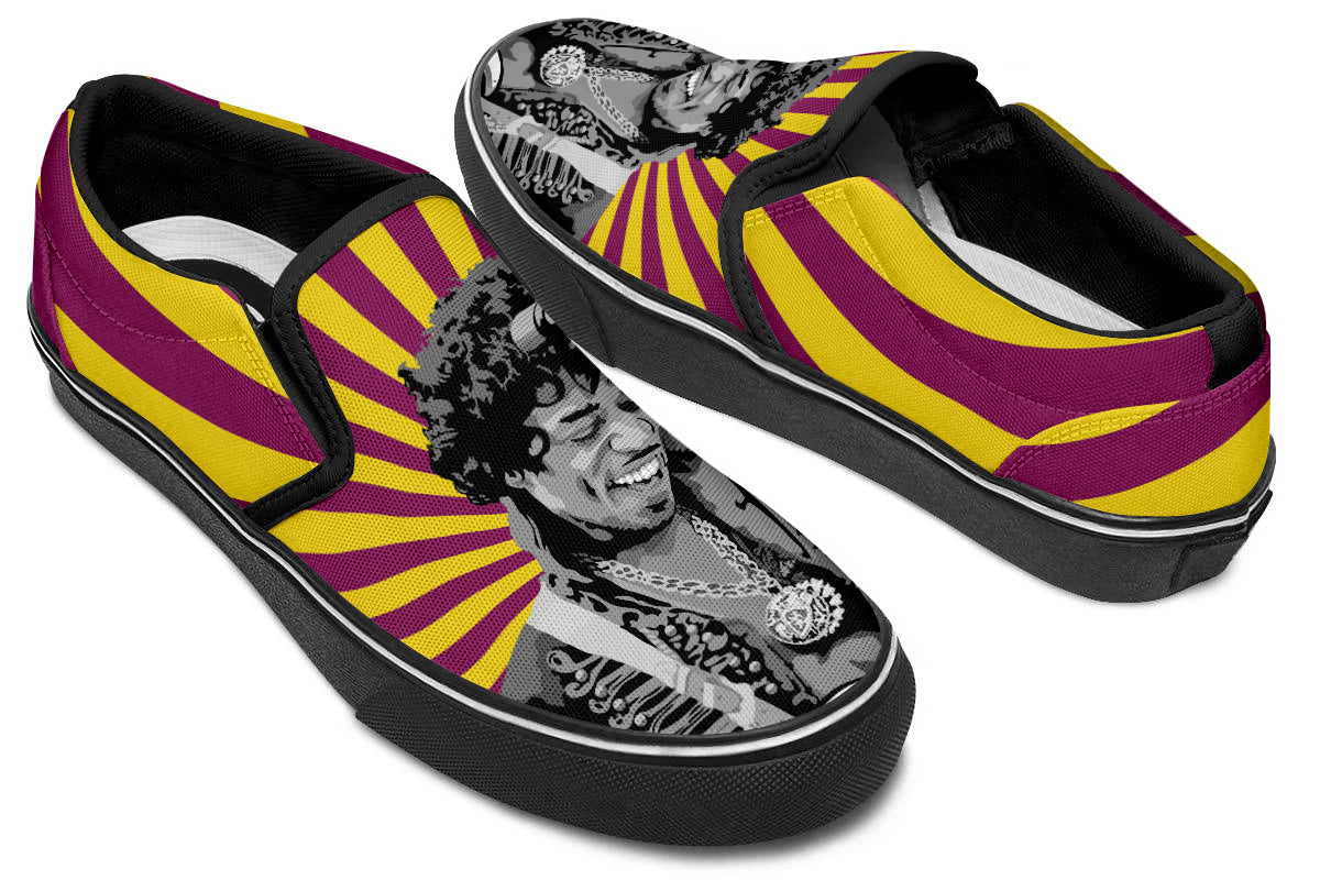 Jimi Hendrix Slip Ons