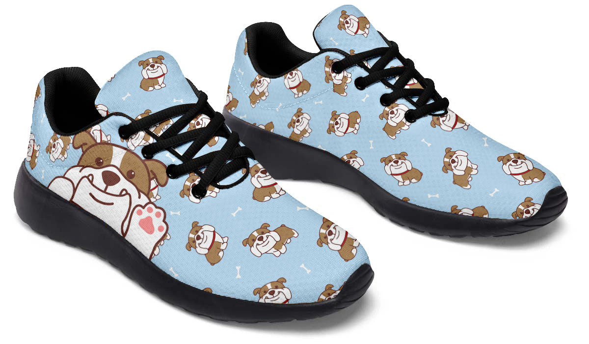 English Bulldog Doodle Shoes