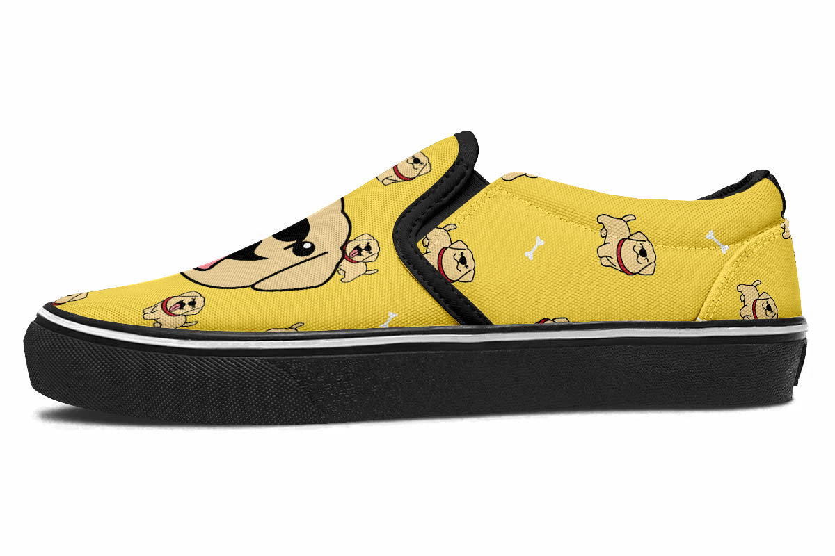 Labrador Doodle Slip Ons