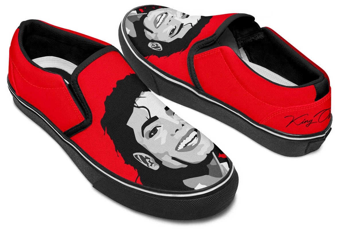 Michael Jackson Slip Ons