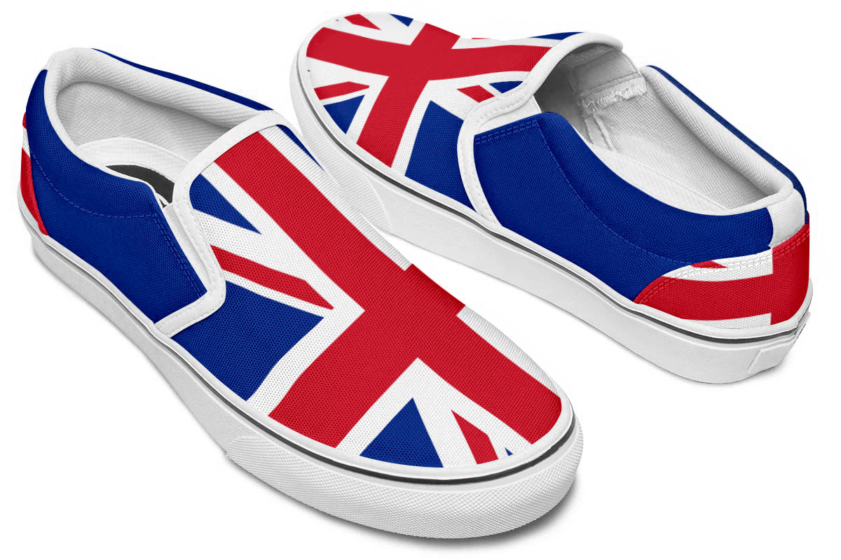 Union Jack Slip Ons