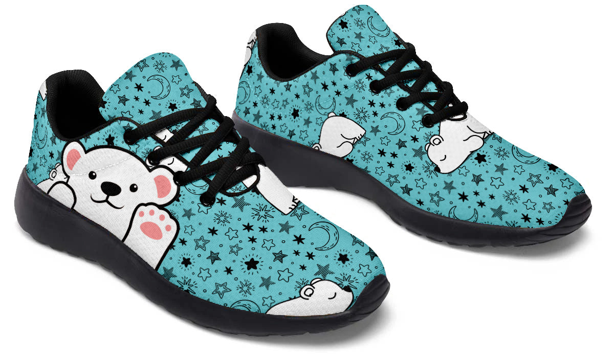 Polar Bear Starry Doodle Shoes