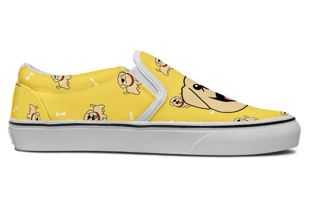 Labrador Doodle Slip Ons
