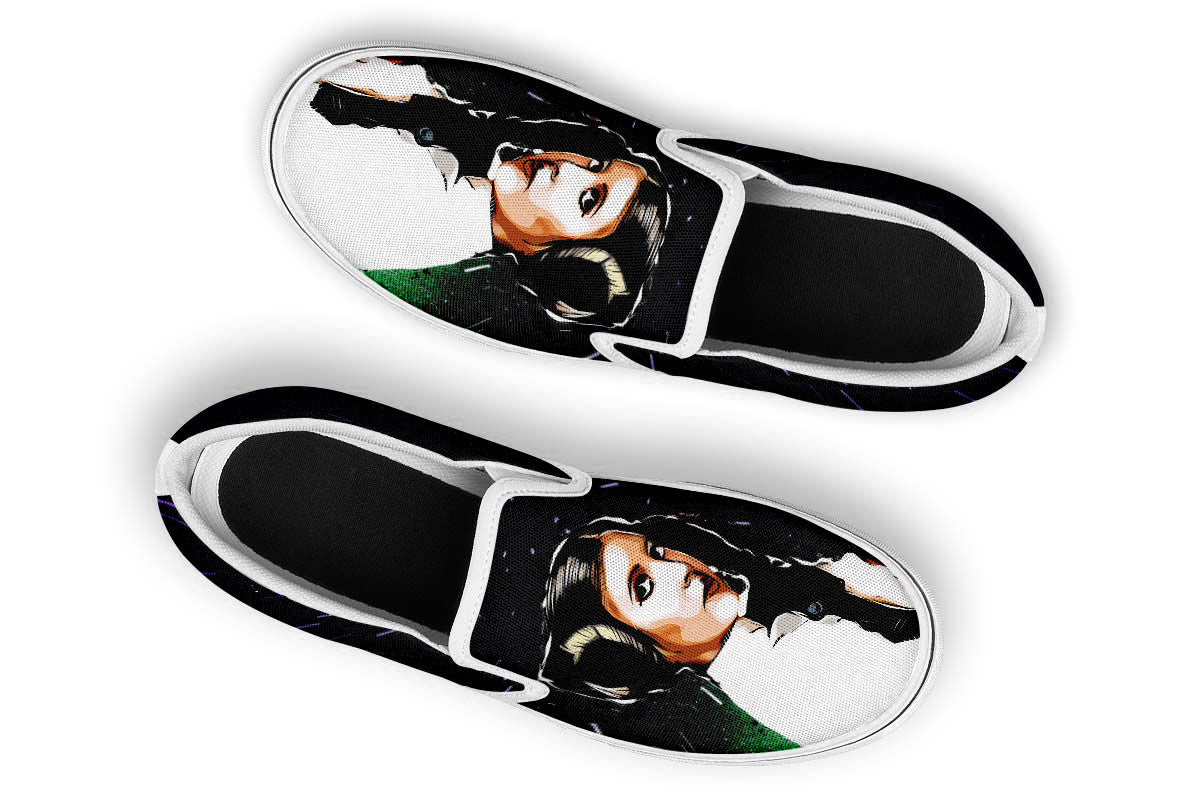 PRINCESS LEIA SLIP ONS