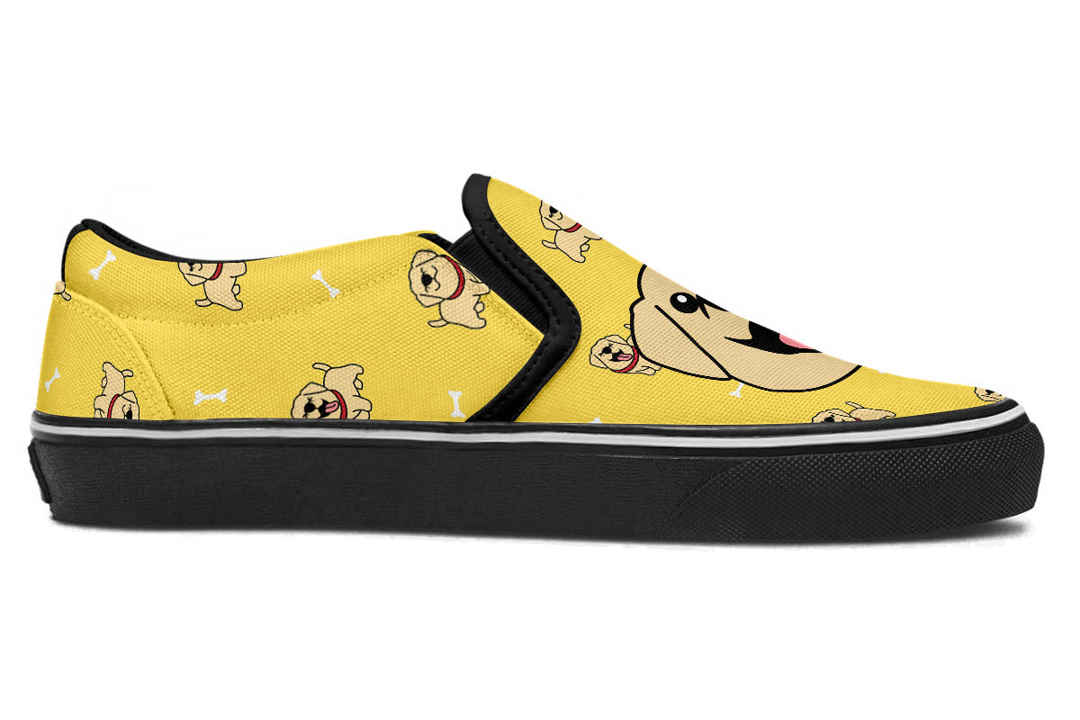 Labrador Doodle Slip Ons
