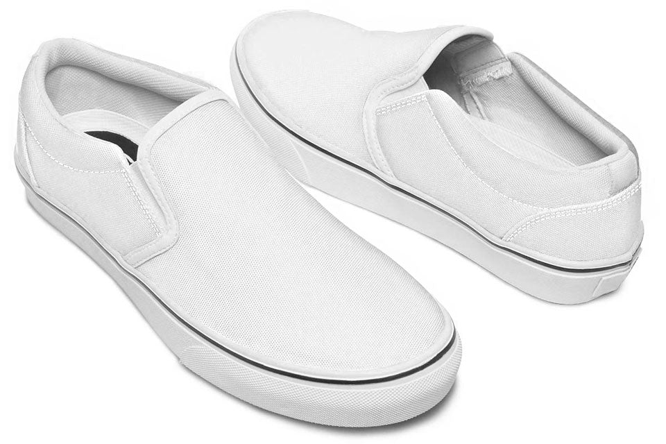 Design Your Own - Slip Ons White