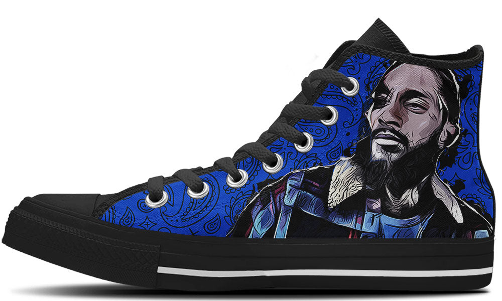 custom nipsey hussle shoes