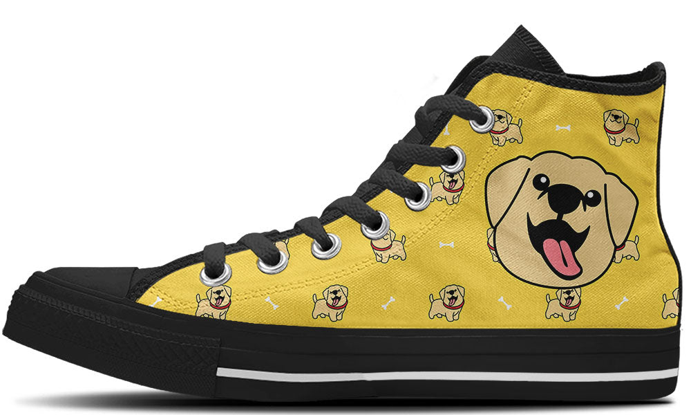 Labrador Doodle High Tops