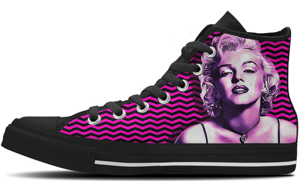 MARILYN MONROE HIGH TOPS