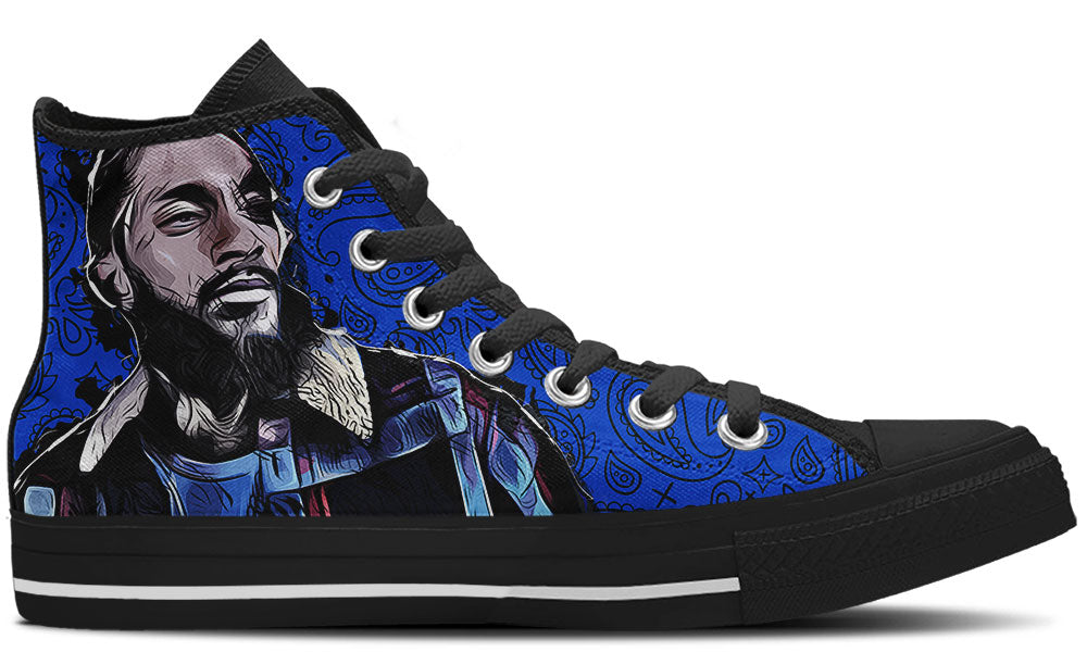 NIPSEY HUSSLE HIGH TOPS