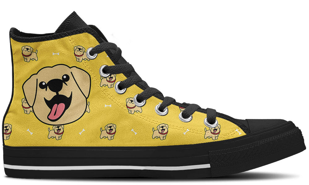 Labrador Doodle High Tops