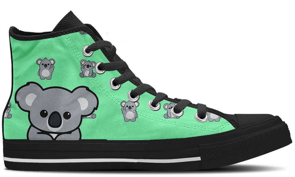 KOALA DOODLE HIGH TOPS