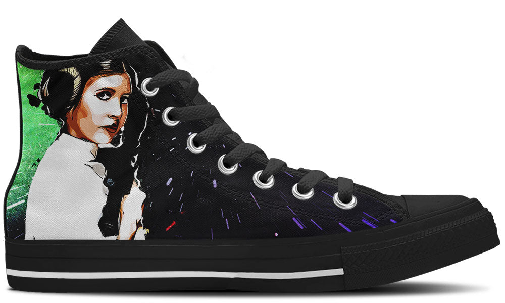 PRINCESS LEIA HIGH TOPS
