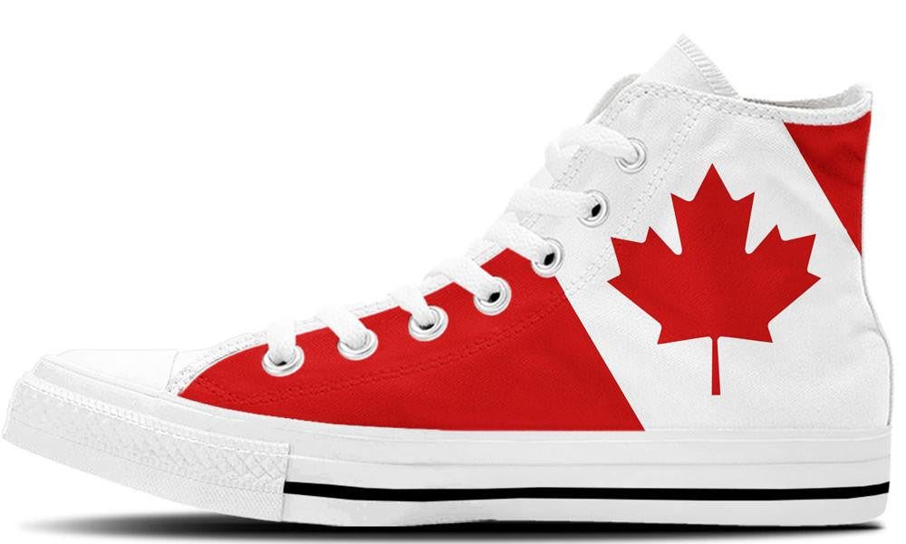 Canadian White - CustomKiks Shoes