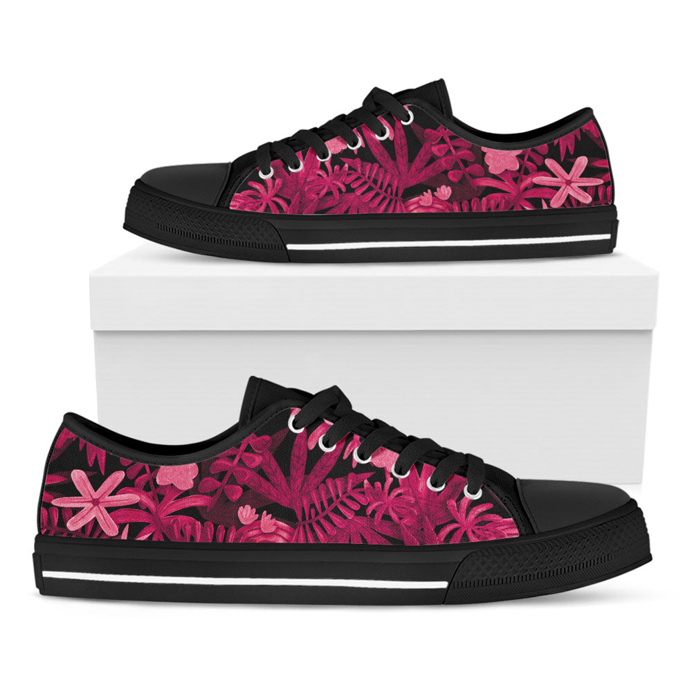Pink Foliage Casual Shoes