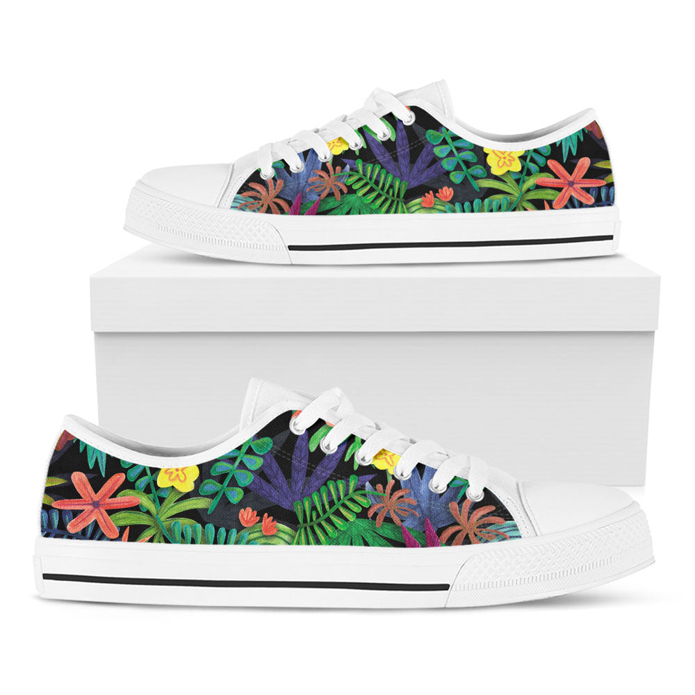 Tropical Foliage Casual Shoes