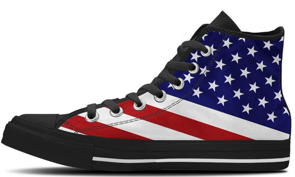 USA Flag - CustomKiks Shoes