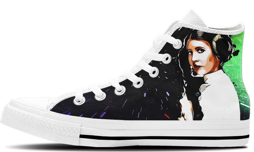 PRINCESS LEIA HIGH TOPS
