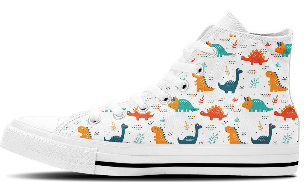 Crazy 90's - High Top Dinosaur Shoes