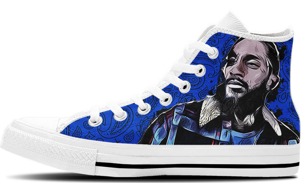 NIPSEY HUSSLE HIGH TOPS
