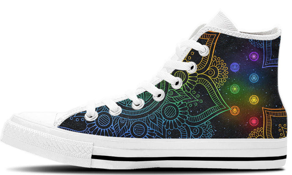 Mandala Chakra High Tops