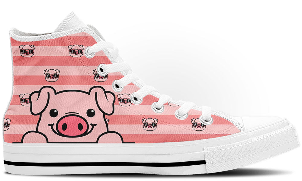 PIGGY DOODLE HIGH TOPS