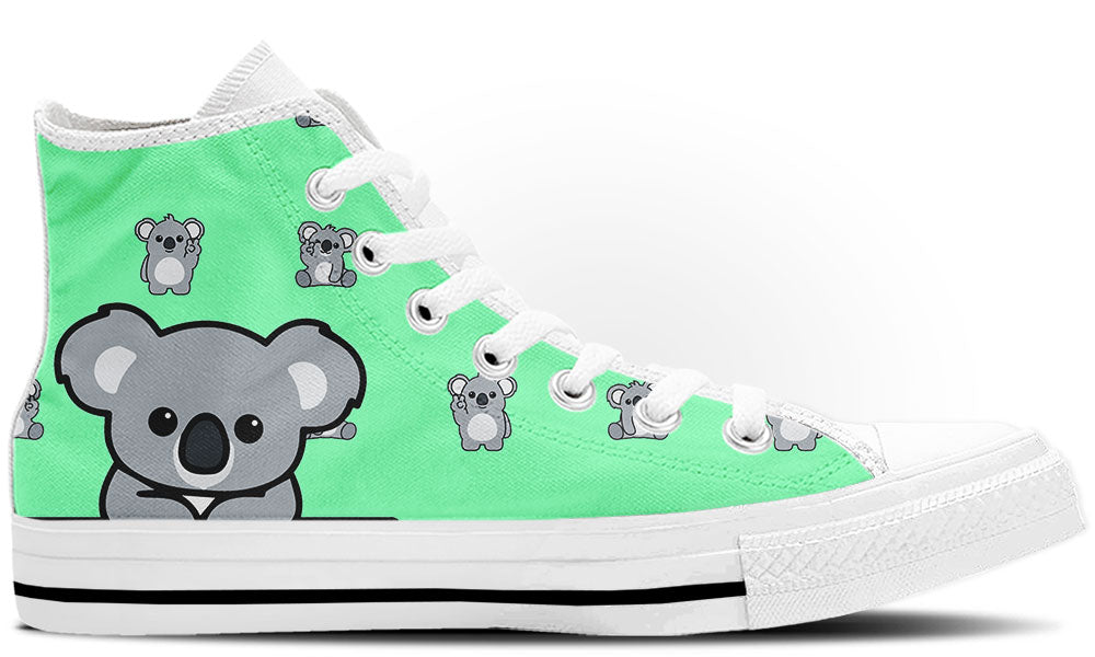 KOALA DOODLE HIGH TOPS
