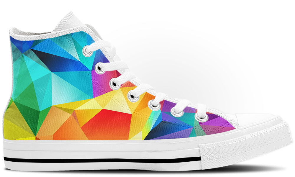 MULTICOLOR PRISM HIGH TOPS