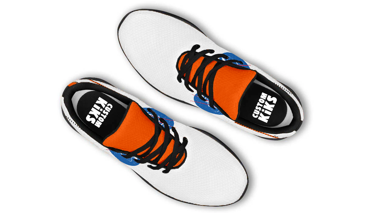 NASA Sneakers: NASA Logo Pattern Sport Shoes