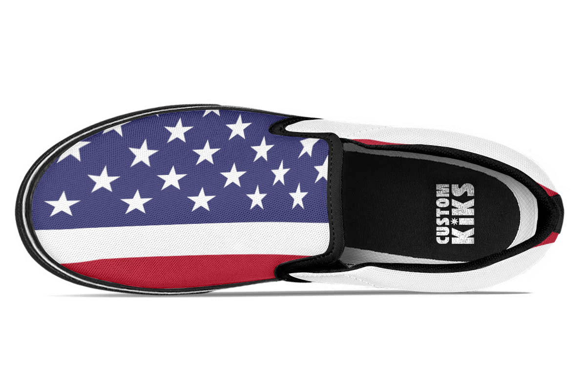 USA SLIP ONS