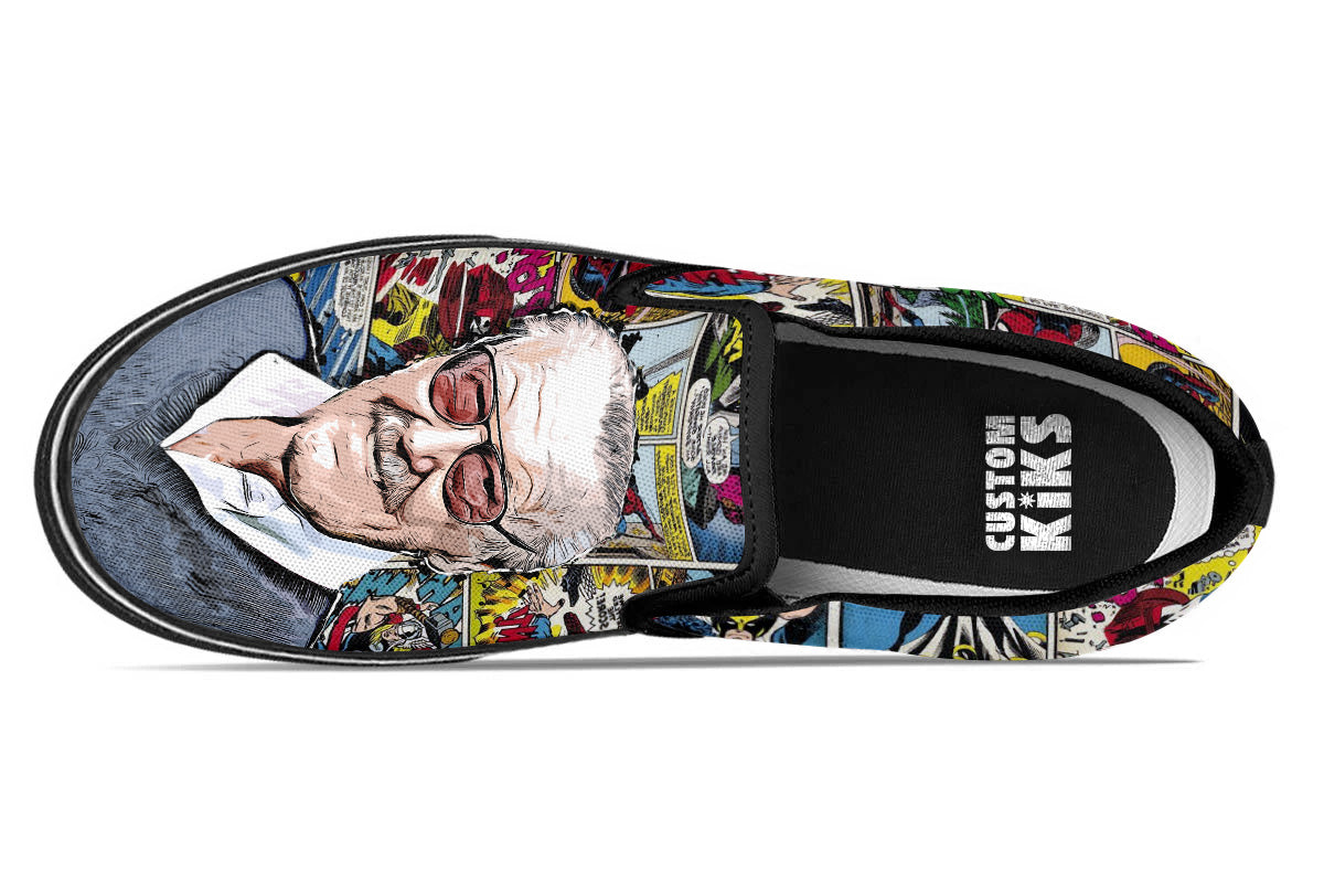 Stan Lee Slip Ons