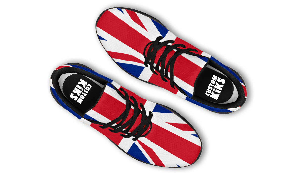 Union Jack Sneakers: British Flag Pattern Sport Shoes