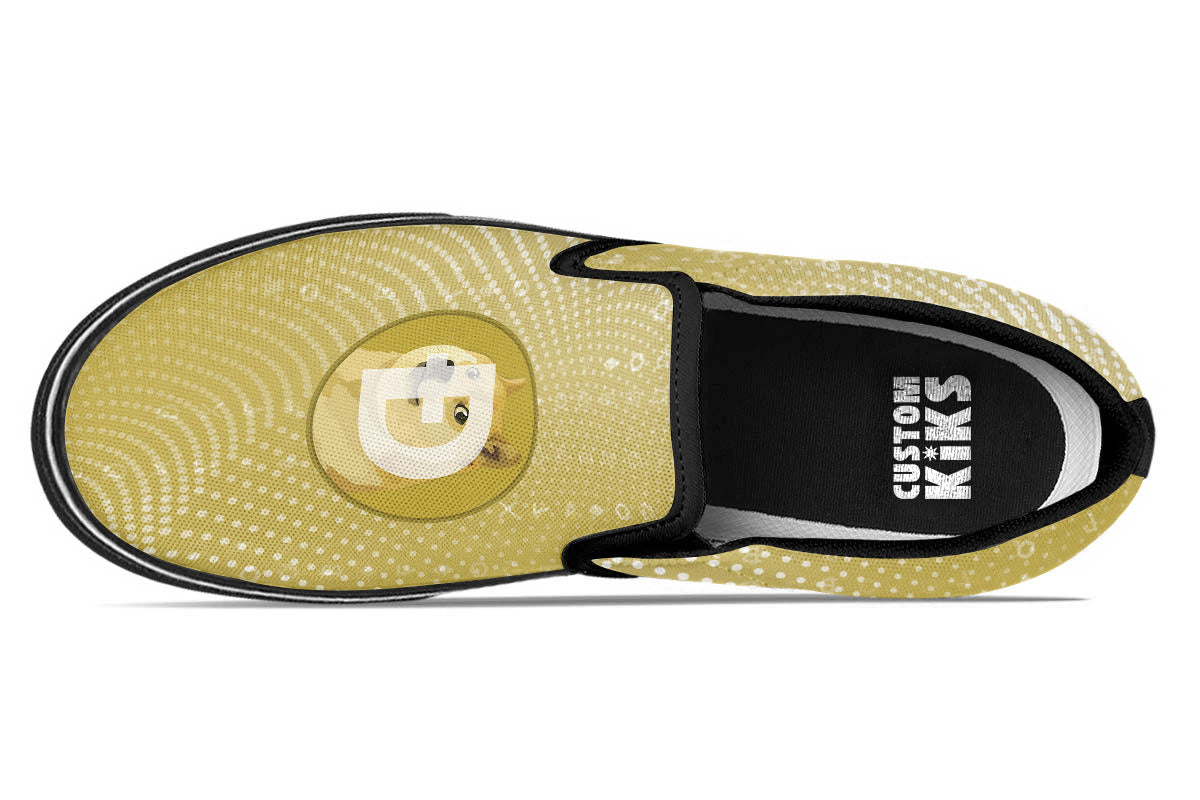 Dogecoin Slip Ons