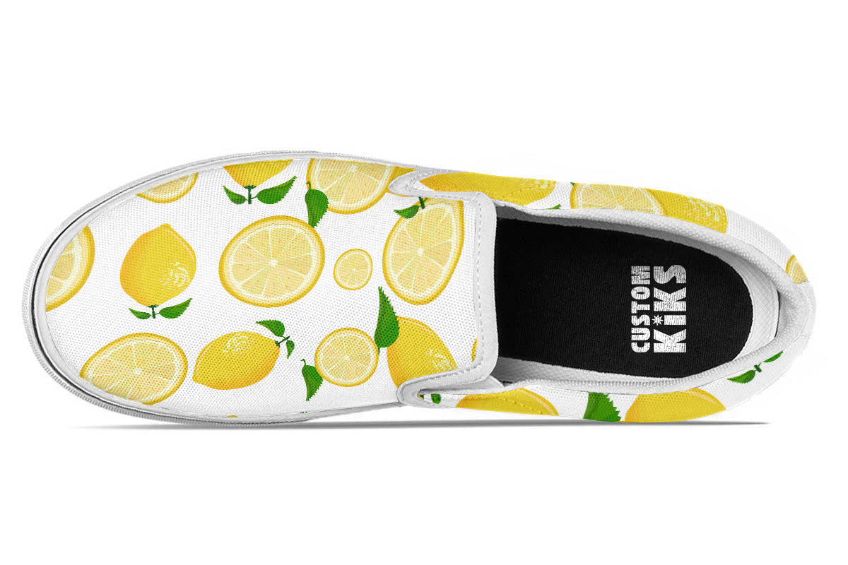 Lemon Slip Ons