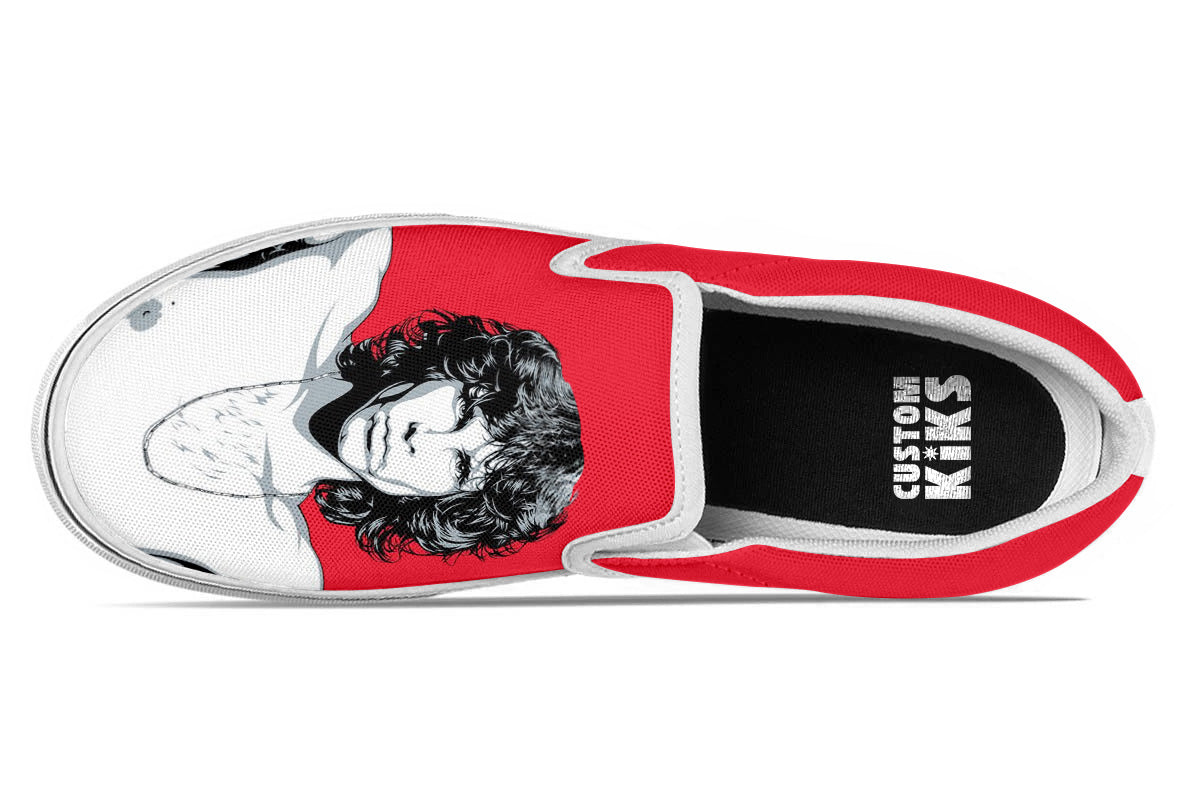 Jim Morrison Slip Ons